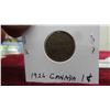 Image 2 : 6 Canada Pennies 1919 Large, 1920, 1921, 1926, 1927, 1929 
