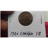 Image 8 : 6 Canada Pennies 1919 Large, 1920, 1921, 1926, 1927, 1929 