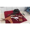 Image 1 : Cowboy Western Dress Up Set , Cap Gun, Belt Holster, Plus