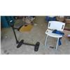 Image 1 : Adjustable Stander Bed Table Appears New,Bath Chair 