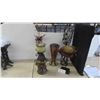 Image 1 : 3 Solar Lights, 2 Pieces of Room Décor