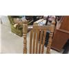 Image 2 : Wood Rocking Chair 