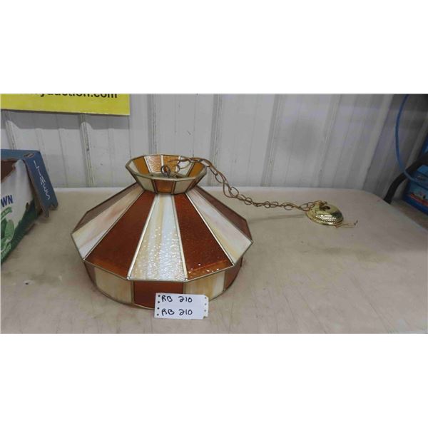 Stained Glass Light Fixture 