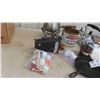 Image 2 : Brass Ceramony Glasses, Cast Frying Pan, Kettle, Golf Balls, Radio, 