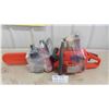 Image 1 : Husqvarna 340 Chain Saw (Runs) with Extra Blade, Oils & Sharpener