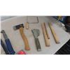 Image 2 : Hatchet, Nail Puller, Fish Tape, Packing Stapler, Hammer Handle,