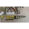 Image 2 : Tap and Dies, Cutters, Tin Snips, Wire Stripper, Sharpening Stone