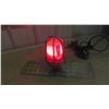 Image 1 : Vintage Crouse Hinds Explosion Proof Red Glass Industrial Light Fixture - Works 