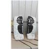Image 1 : Vaughn Velocity 7000 Size 36'' , 2 Flex Pac Balance Stabilizer Hockey Goalie Pads 