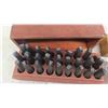 Image 3 : 4 Boxes of Blacksmith Stamps Letters + Numbers 