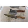 Image 2 : Vintage Meat Cleavers, Butcher Knives, Cooking Knives - Buddell, Sweden 