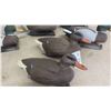 Image 2 : 6 Duck Decoys : 3 Drakes, 3 Hens 