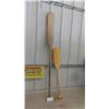 Image 1 : 2 Wood Canoe Paddles