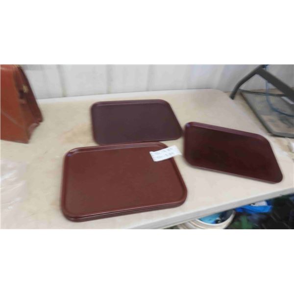 6 Vintage Kys-ite USA Bakelite A&W Serving Trays