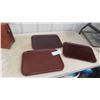Image 1 : 6 Vintage Kys-ite USA Bakelite A&W Serving Trays