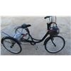 Image 1 : Adult Tricycle Bike with Dog Cycle Leashes and Helmet Goggles 