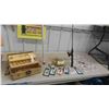 Image 1 : Fishing Rod, Net, Tackle Box with New Lures and Jigs -Catch a Deal If You Cant Catch a Fish