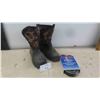 Image 1 : New Snowmobile Boot No Size Listed Sole Measures 12 1/2'' , 