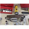 Image 11 : 2 Metal Tool Boxes with Wrenches, Screwdrivers, Snips, Ratchet, Sockets, Filter