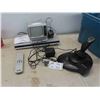 Image 1 : Sony DVD Player with Remote, 5'' Black and White TV, Microsoft Joy Stick Controller