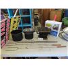 Image 1 : Hibachi Style Charcoal BBQ, Stewing Pot, Deep Fry Pot, Marshmallow Skewers