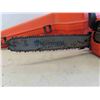 Image 3 : Husqvarna Gas Chain Saw with Case -Has Compression