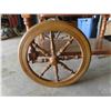 Image 8 : Tea Table with 2 Leaves and Wood Tray 28'' x 20'' Extended Size 39'' x 28 1/2''