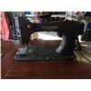 Image 2 : Seamstress Rotary Sewing Machine in Cabinet with Chair, Manual & Accessories