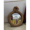 Image 2 : Table Lamp with Shade 22'' Tall , Rope Framed Mirror , 3 Lamps No Shades & More 