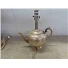 Image 8 : Table Lamp with Shade 22'' Tall , Rope Framed Mirror , 3 Lamps No Shades & More 