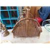 Image 8 : Knick Knacks, Pedestal, Wicker Basket & More 