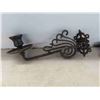Image 10 : Assortment of Unique Candle Holders , 2 Solar Lights & More 