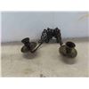 Image 9 : Assortment of Unique Candle Holders , 2 Solar Lights & More 