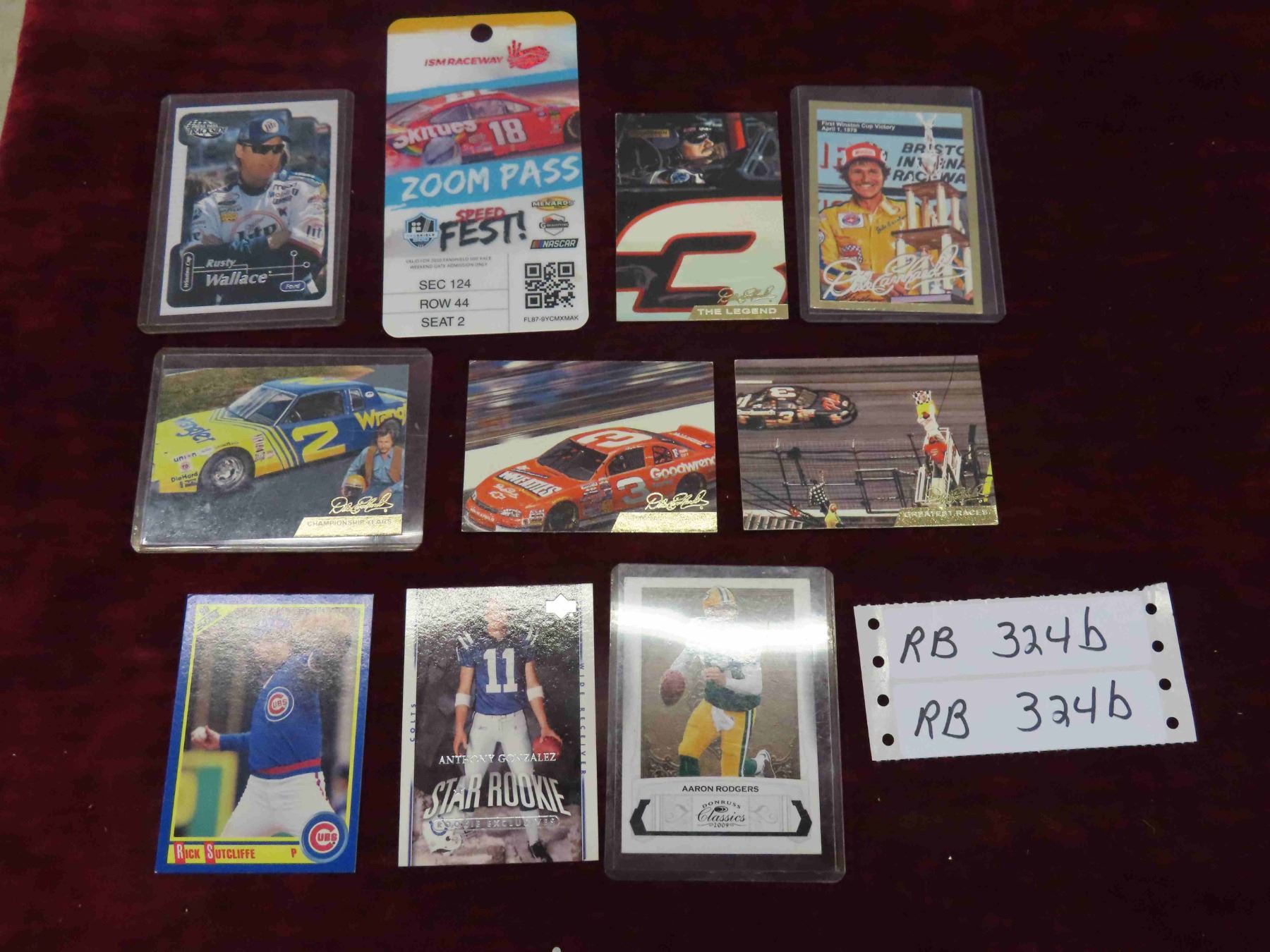 State Fair Racl Cards Race Car Driver Cards: Dale Earnhardt, Rusty Wallace & Others ...