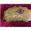 Image 2 : 2 Wood Carved West Coast Indigenous Pieces by Clarence Nelson 19'' Long Each