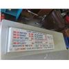 Image 1 : Light Up Menu Sign From Millionaire Café - Check Prices to Determine Vintage 