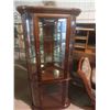 Image 2 : Corner China Cabinet 72'' x up to 35'' x up to 23'' 
