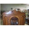 Image 2 : Fancy China Cabinet with Burl Walnut 72'' x 44'' x 17'' 