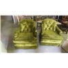 Image 1 : Vintage Button Back Living Room Chair 