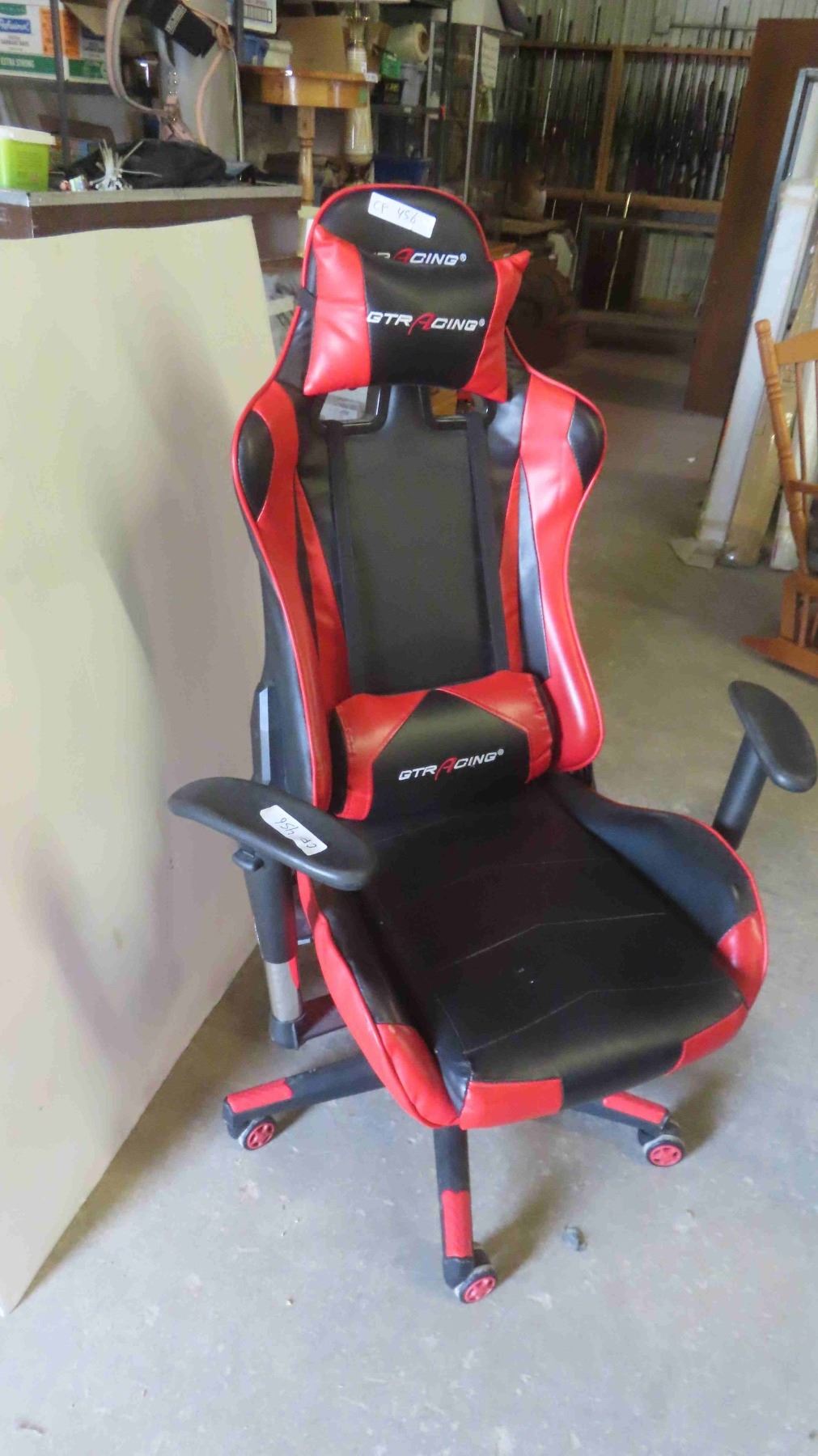 GTR Racing Rolling Swivel Adjustable Office Chair - McSherry Auction ...