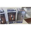 Image 3 : 5 New Luteo Outdoor LED Cylinder Scone Fixtures 