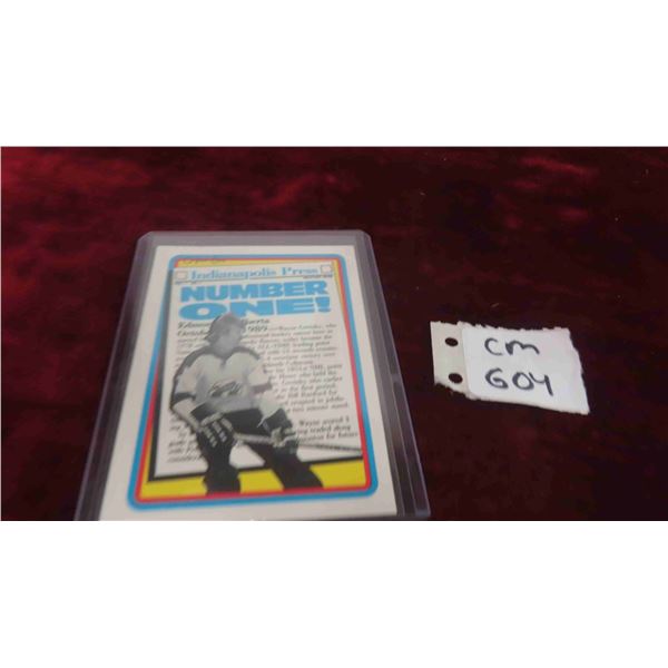 Wayne Gretzky Indienapolis Racers Card