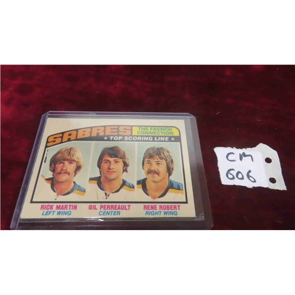 1976-77 Buffalo Sabres French Connection Card