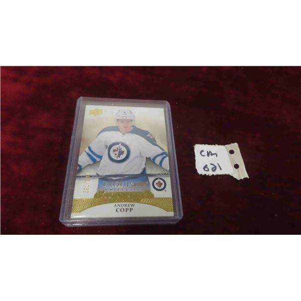 Andrew Copp Winnipeg Jets Rookie Exquisite Card