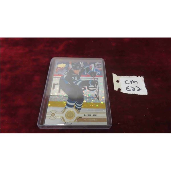 Patric Laine Winnipeg Jets Speckled Rainbow foil Card