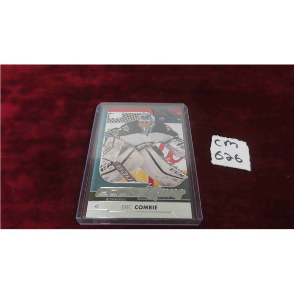 Eric Comrie Winnipeg Jets Young Guns Rookie Card