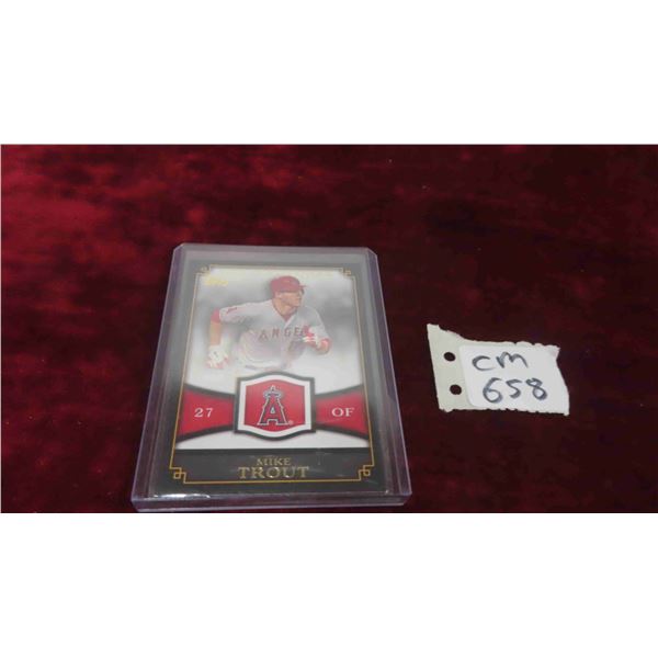 Mike Trout Baseball Card