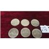 Image 1 : (6) 1972 Canada Silver (Nickel) Dollars