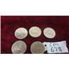 Image 1 : (5) 1981 Canada Silver (Nickel) Dollars