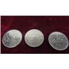 Image 2 : (5) 1981 Canada Silver (Nickel) Dollars